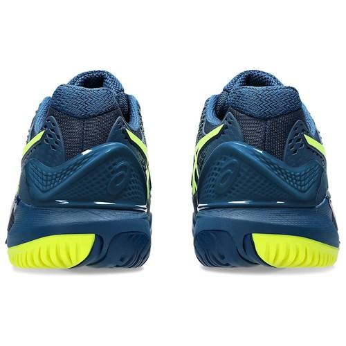 Asics Gel Resolution 9 Mako Blau Sicherheitsgelb - 1041A330-404