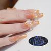 Art Decorations Holographic Cellophane Paper 3D Nail Sticker Aurora Nail Foils Laser Nails Film