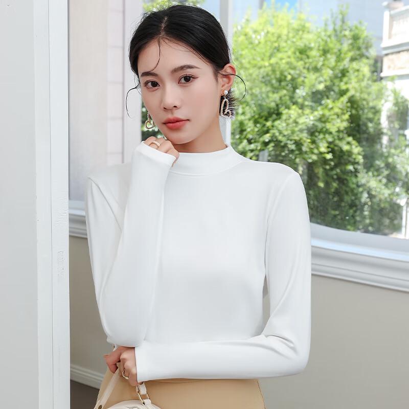 Fengxun Unisex De Rong Thickened Semi-High Collar Long Sleeve Base Layer Top FXPSPY08