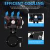 Motorcycle Spotlight Motorcycle LED Driving Lights 2pcs 12000LM 120W IP67 Waterproof Motorcycle