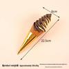 Simulation Torch Ice Cream Cone Model - Fake Dessert Display Prop for Ice Cream Shops