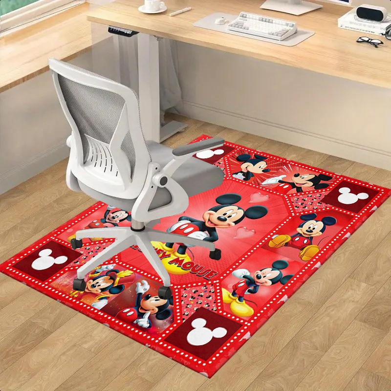 

1pc,Mickey Mouse Red Home Office Chair Rug Outdoor Carpet GiftH231 60cm by 90cm
