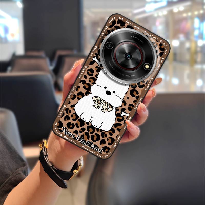 

Мультяшный пыленепроницаемый чехол для телефона для ZTE Blade A75 5G/Nubia Focus 5G/Calf 5G Модный дизайн Противоударный Грязеотталкивающий Милый ZTE Blade A75 5G/Nubia Fo