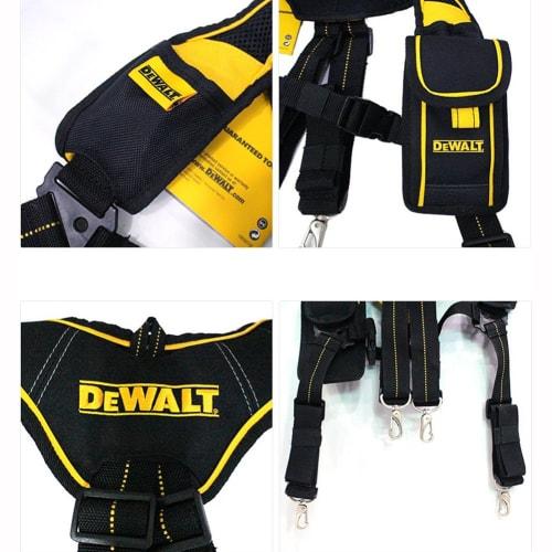 DEWALT DWST80915-8 Pro Work Tool Belt Suspender Mobile Pouch Adjustable DEWALT DWST80915-8 Pro Work Tool Belt Suspender Mobile Pouch Adjustable