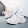 Kids Running Shoes Boys Girls Lightweight Breathable Mesh Sneakers With Hook Loop