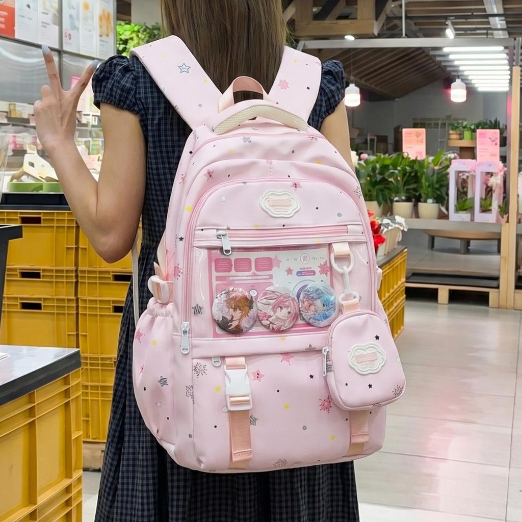 Schoolbagins niche star schoolbag junior high school girls primary school students 1011 new high-value large-capacity versatile backpack
