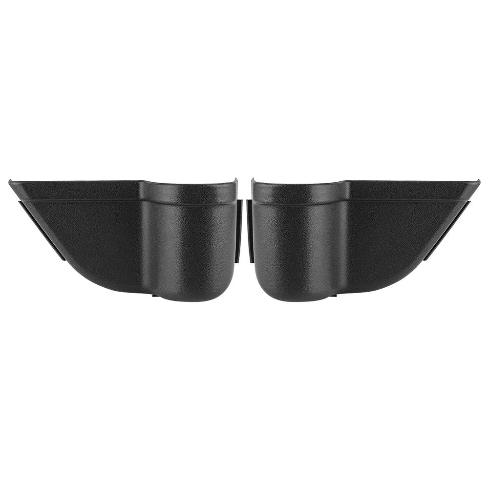 2Pcs Front Door Storage Box Side Insert Organizer Tray Fit for Jeep Wrangler JK JKU 2011‑2018