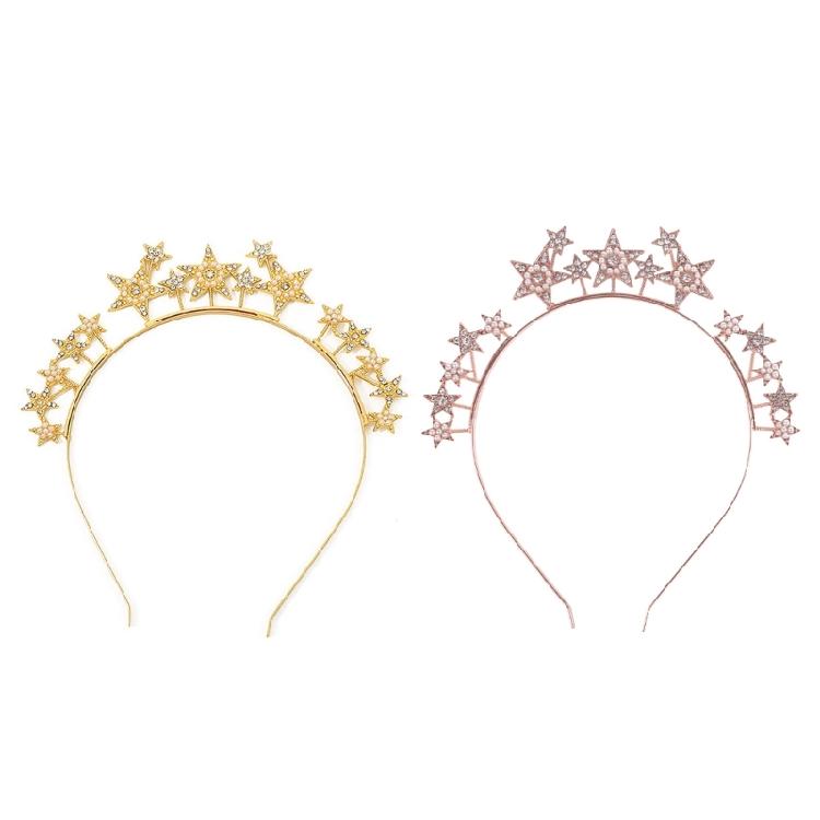 Delicate Baroque Vintage Hairband Glistening Headband Bachelorette Party Bride Bridal Jewelry Headpiece