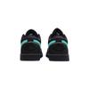Jordan Air Jordan 1 Green Cushioning Abrasion Resistant Low Top Vintage Basketball Shoes Men's Black Green 553558-093(Team282-)