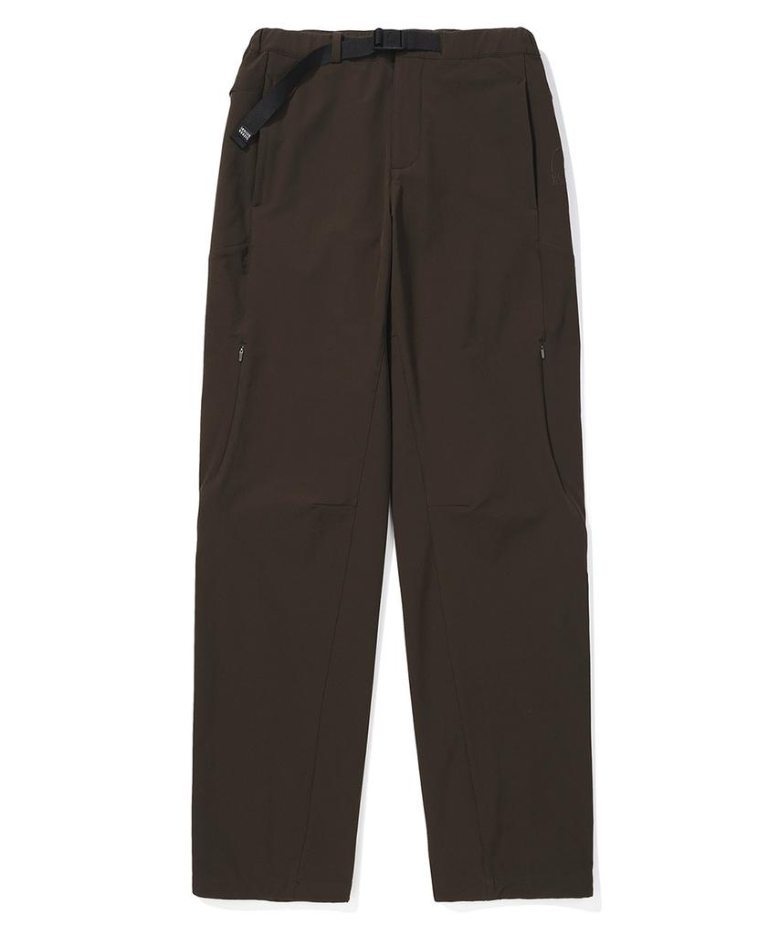 SIERRA DESIGNS W) Rosa Brushed Softshell Pants (Semi-Wide Fit) Brown