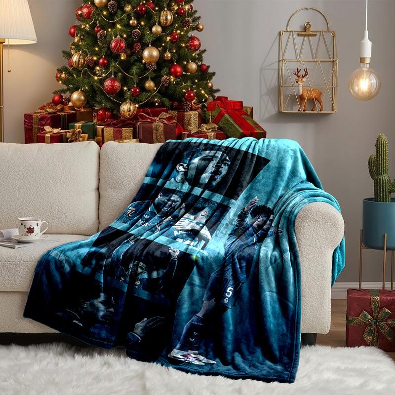Victory Jude Celebration Blanket Lightweight Ideal Bedding Blanket Perfect for Travel, Camping, Living Rooms, Offices, Sofas, Fan Christmas Gift
