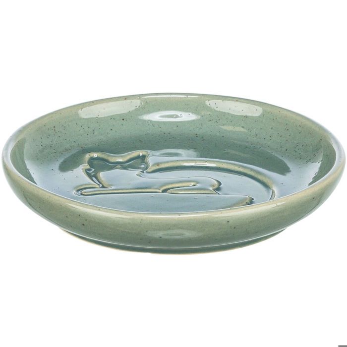 Gamelle pour chat - TRIXIE - Trixie - Céramique - Bleu - Rond