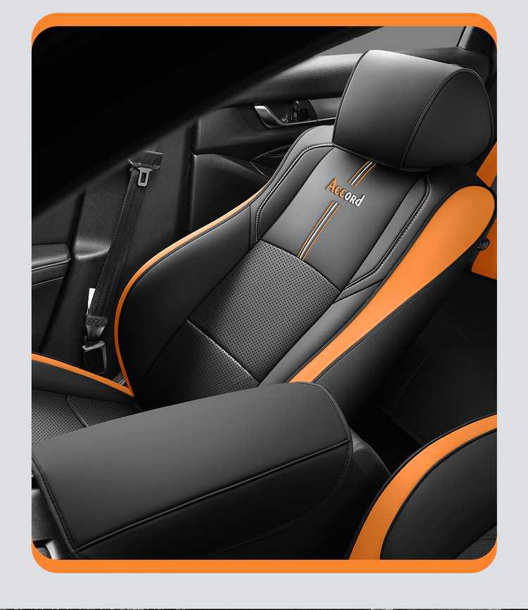 Honda Accord 10. Generation Ganzjahres-Kunstleder Autositzkissenbezug