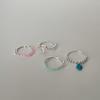 Sweet And Cool Style Love Elastic Rope Ring Female Fresh And Elegant Retro Fashion Personality Temperament Versatile Ring Ring