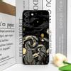 Abstract Art Funny Ghost Pattern Phone Case for Samsung Galaxy A56 A42 A14 A55 A16 A54 A36 A53 A52 A51 A06 A04 5G Soft Cover Y2K