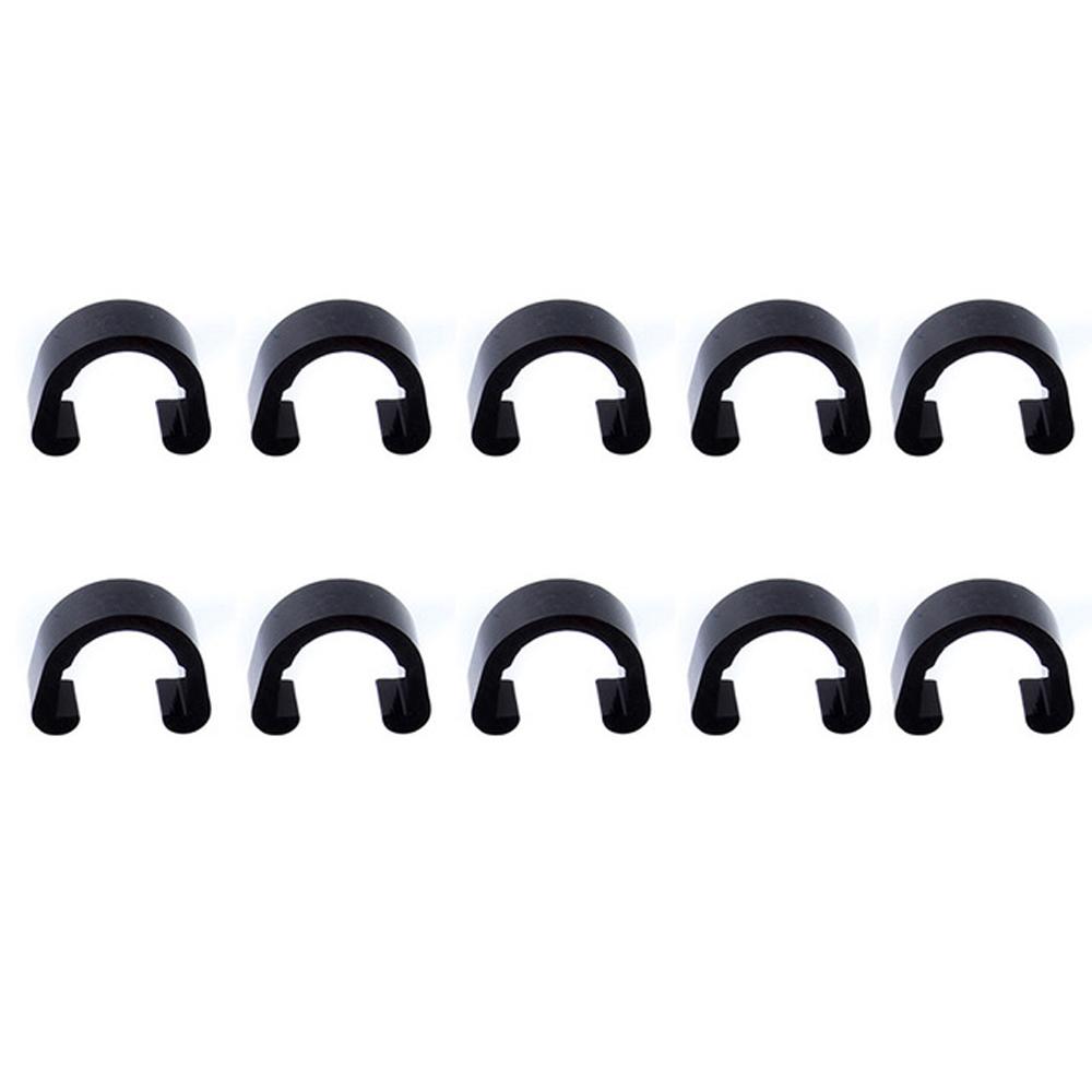 Cable MTB Bike Aluminum Zinc Zinc Alloy Bicycle C Clips Fixed Tubing Clips Fixed Clamp Clips C Shape Buckle