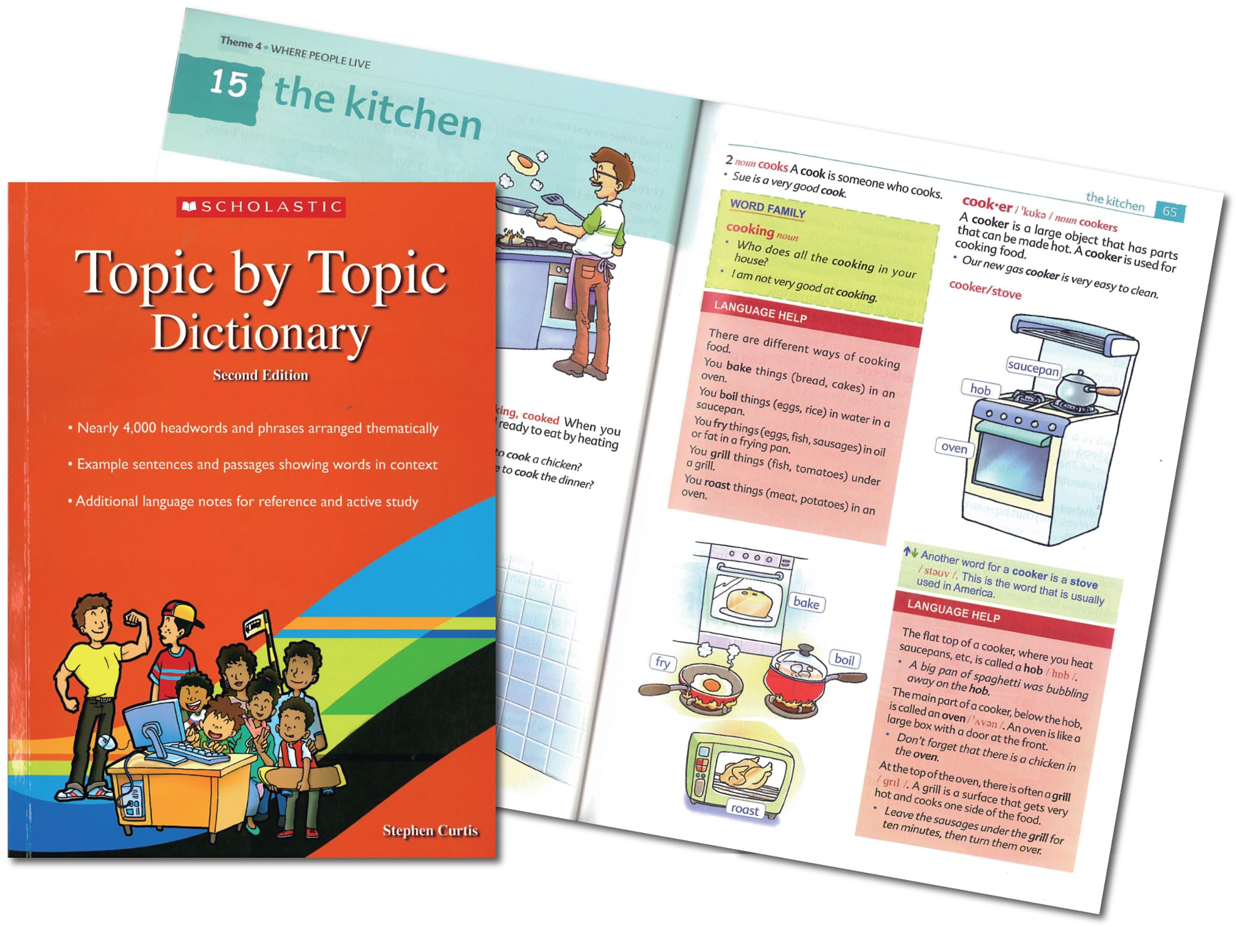 [English-English Dictionary] A Thematic English-English Dictionary for Everyday English Conversation | Scholastic Topic by Topic Dictionary Second Edi