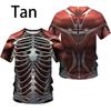Herren Baumwoll-Kurzarm-T-Shirt, Atmungsaktiv, Lustiges Kreatives 2D-Druckmuster, Lässige Streetwear-T-Shirts für den täglichen Gebrauch