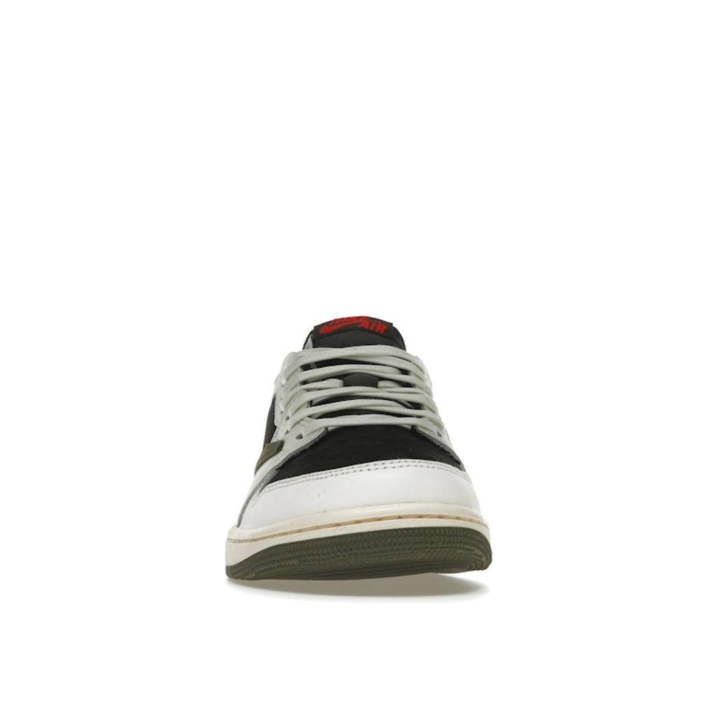 Travis Scott x Air Jordan 1 Retro Low OG SP Olive Dámské tenisky Zelená Plachetnicová Univerzitní-Červená DZ4137-106