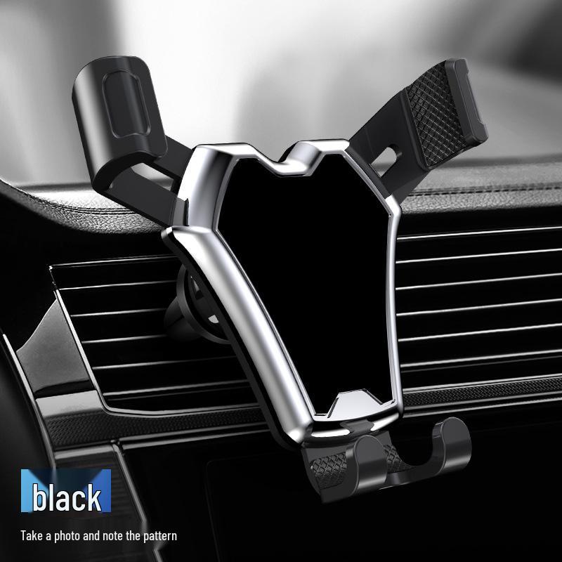 Car Air Vent Clip-on Metal Gravity Phone Holder