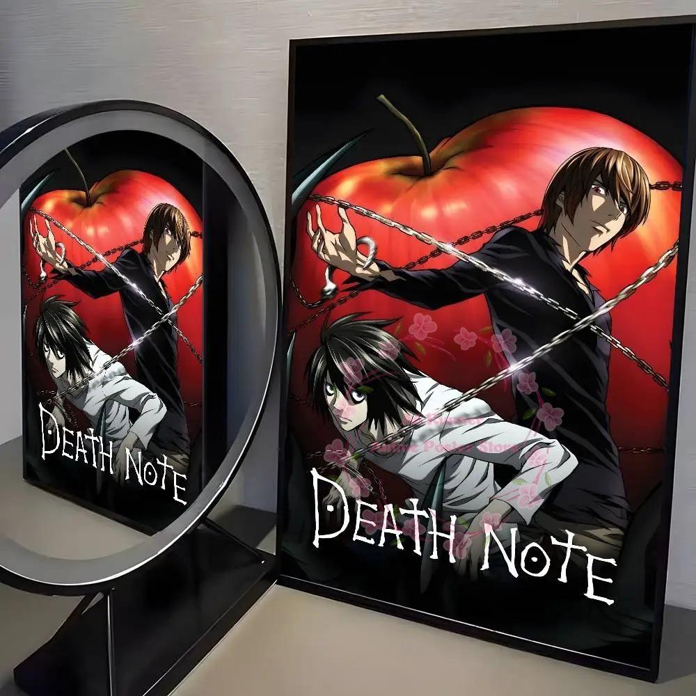 Death Anime Note Dn L Classic Vintage Poster Art Hd Canvas Advanced Aesthetic Printing Paper Wall Art For Living Room Home Decor