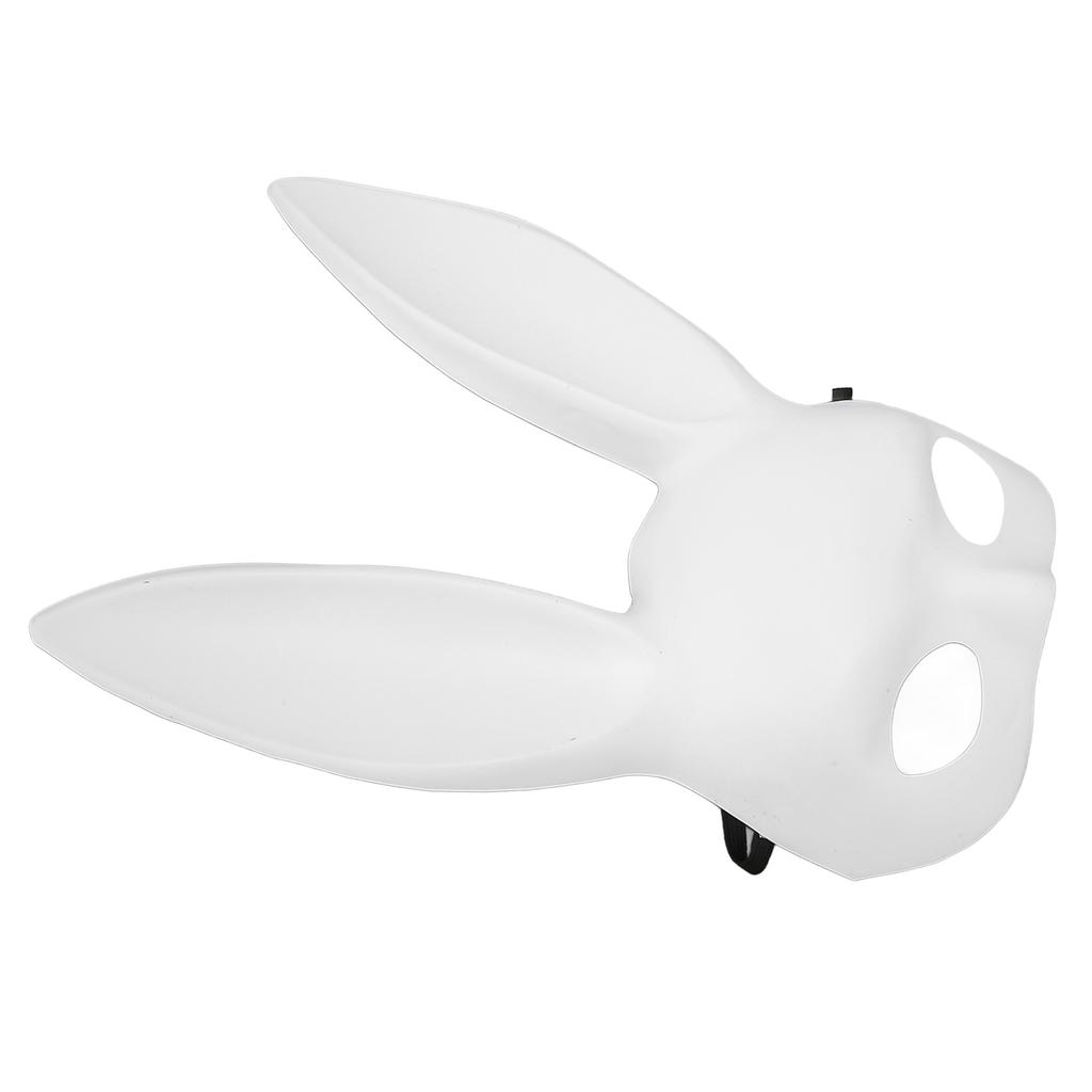 Halloween Bunny Mask Half Face Adorable Rabbit Cosplay Mask Accessory for Party Supplies