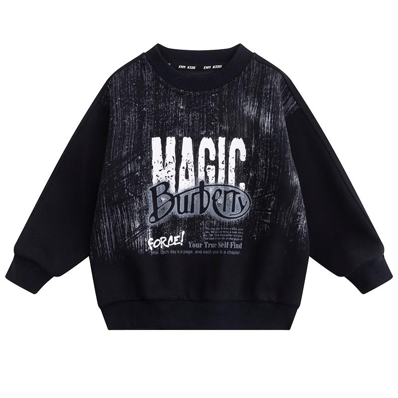Little Elephant Ham Boys  Round Neck Long Sleeve Sweatshirt 160