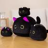 Black Cat Throw Pillow Plush Doll Kitten Doll Doll Cat Pendant Mother And Child Cat