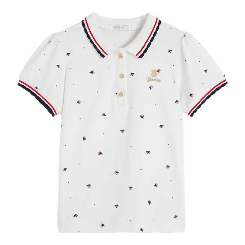 YEEHOO Girl s Cooling & Antibacterial Polo T-Shirt 150