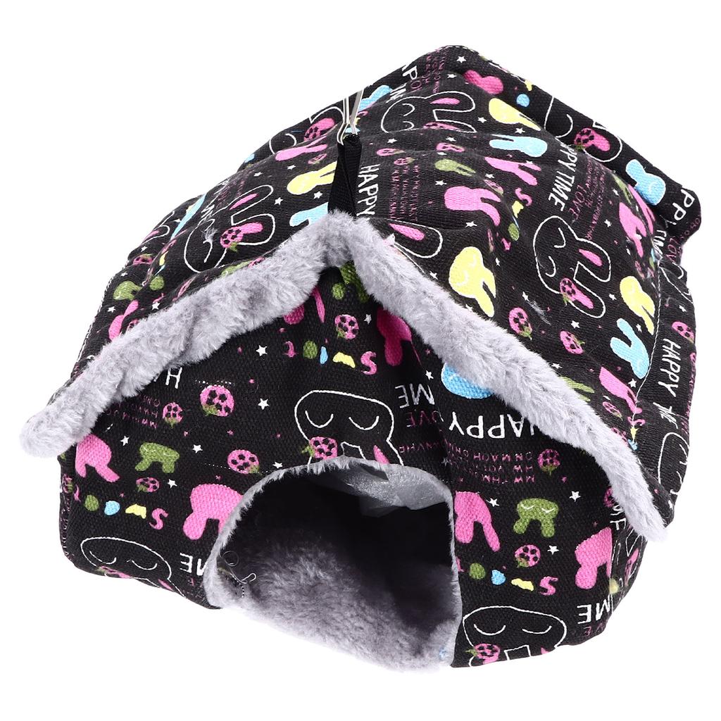 Vogelnesthängendes Design Weicher Plüsch Warm Sicher Tragbare Größe Platzsparend Einfache Reinigung Sittich