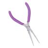 6in Needle Nose Pliers High Carbon Steel Body Mirror Surface Toothless Multifunctional Mini Jewelry