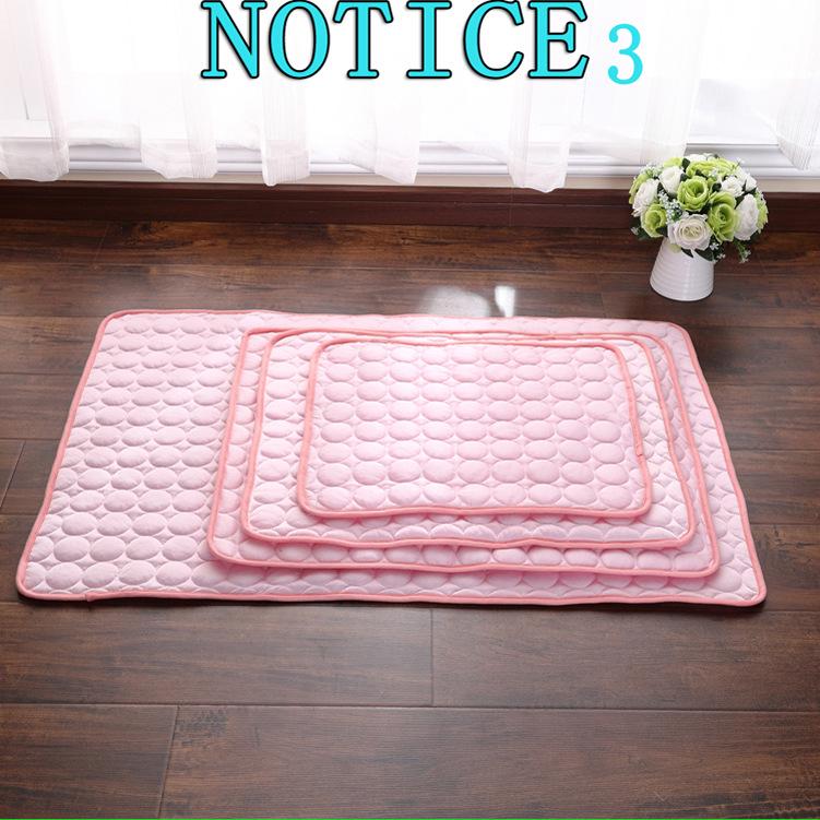 Cool Silk Pet Mat - Ice Cooling Mat for Cats & Dogs