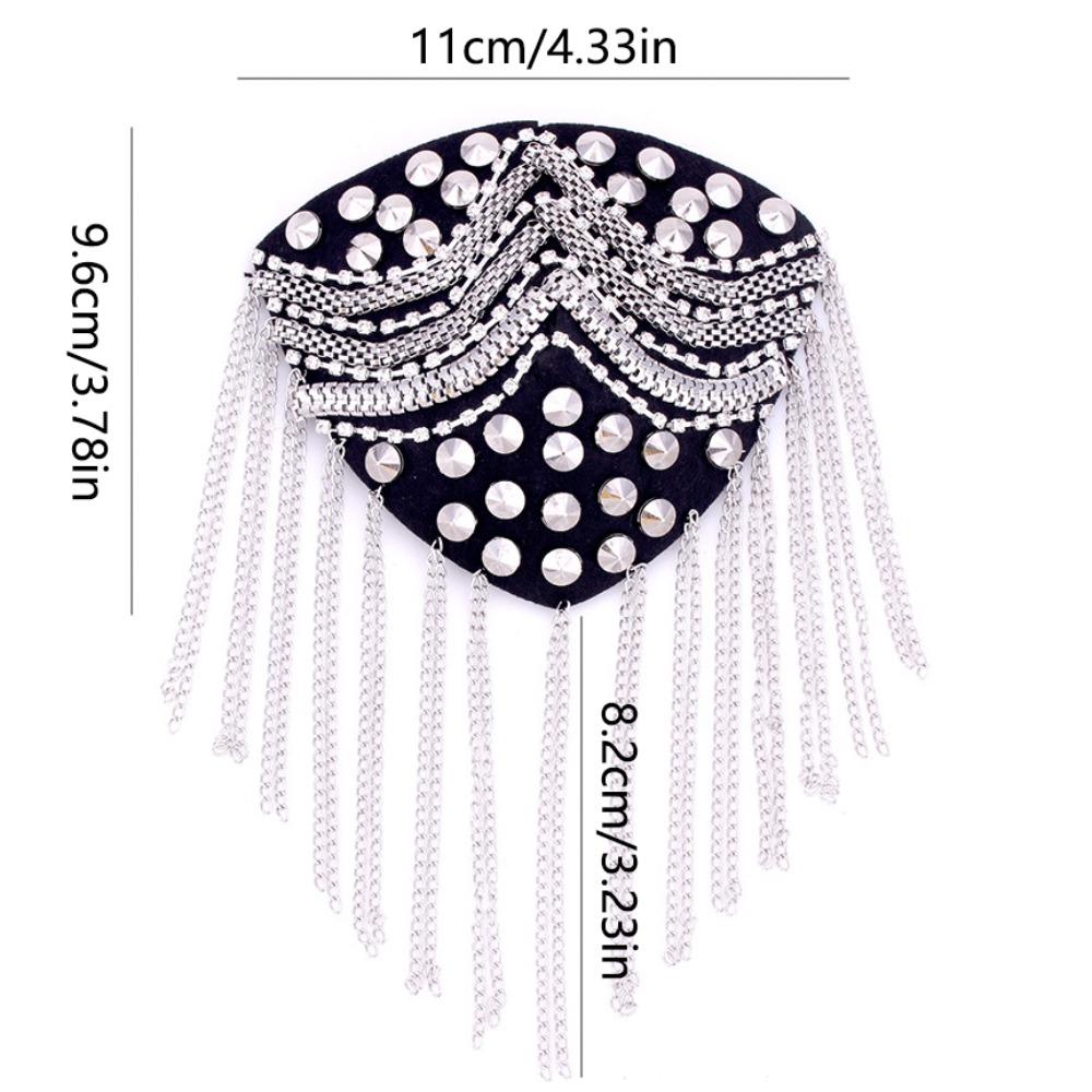 Brooch Fringe Shoulder Mark Epaulets Shoulder Flash Exquisite Shoulder Board Cosplay
