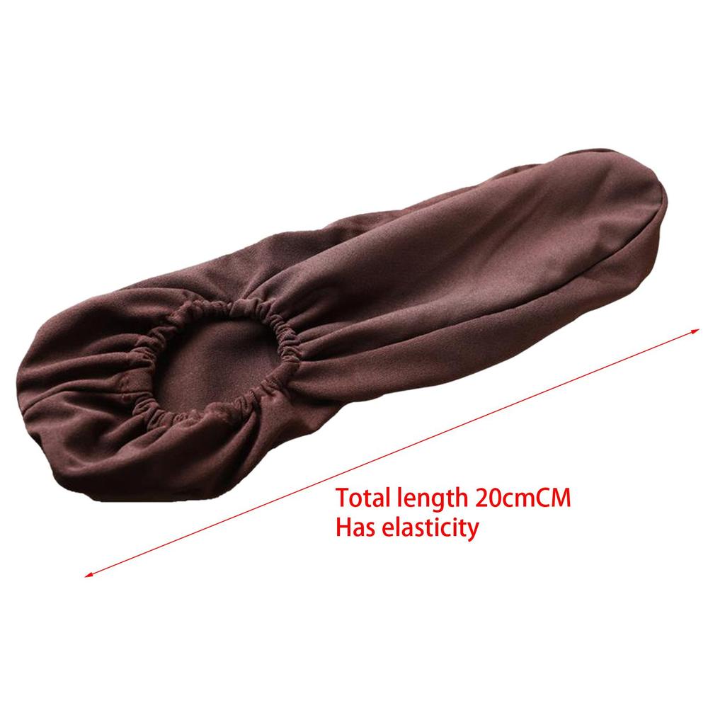 2Pcs Seat Armrest Cover Interior Accessories Easy Install Auto Brown