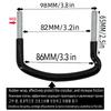 4 Set Universal Car U-Bolts Roof Box Mount Kit Metal Clamps Van Luggage Rack Accessories Secure Fitting Easy Installation
