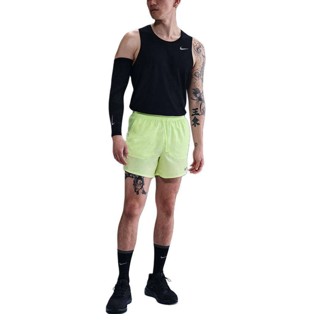Nike Dri Fit Sports Shorts Men's Yellow Green DM4756-701