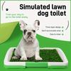 Non-Toxic Reusable Silicone And Pp Leak-Proof Dog Potty Training Pads - Indoor Pet Toilet With Grass Surface For Easy Cleaning Hygien Pup