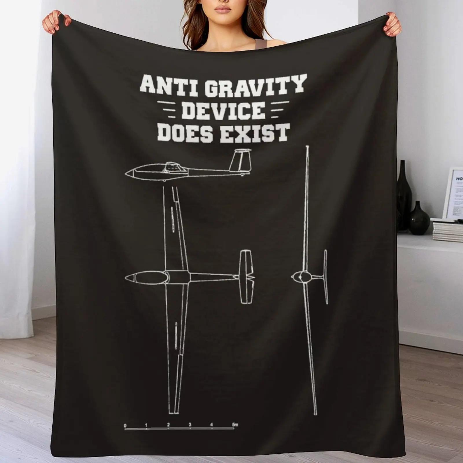 

Soaring Sailplane Pilot Gliding Gift For Gliders Throw Blanket Stylish Decor Blanket Gift for Friends Roommate 102x76cm(40x30in)