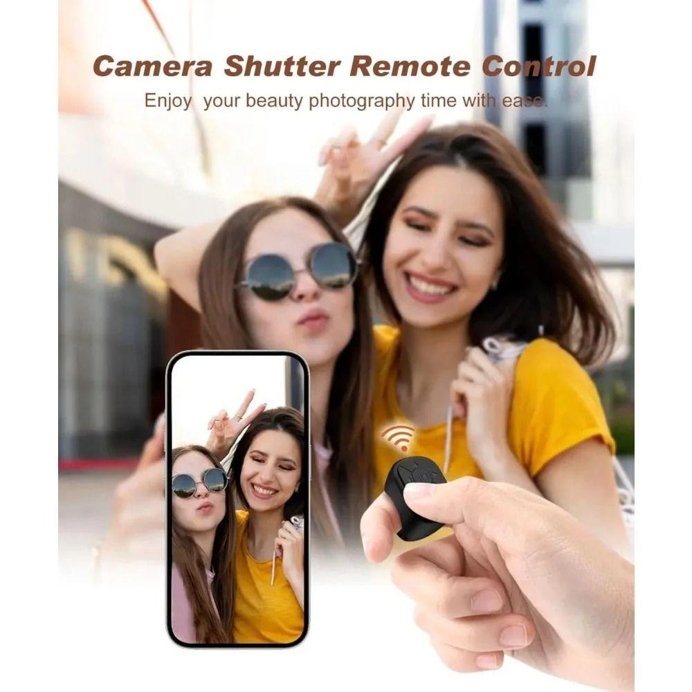 Wireless Connection Ring Remote Control Bluetooth-compatible Page Turner  Video Recording