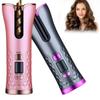 Cordless Auto Hair Curler Portable  Hair Curler USB Rechargeable Wireless Hair Curler
