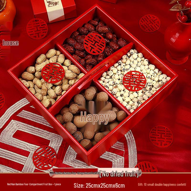 Retro Chinese Style Handwritten Engagement Scroll
