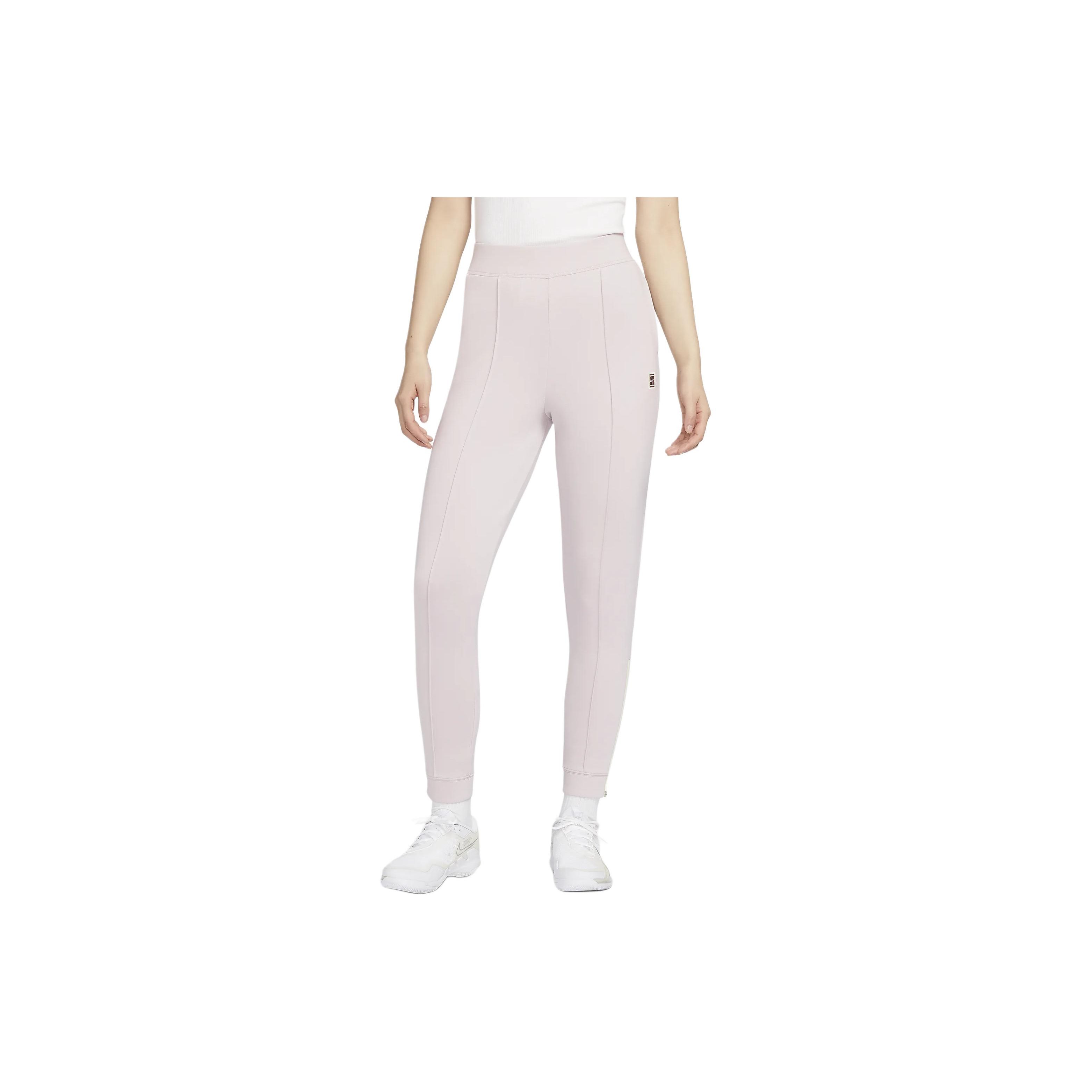 

Nike Court Dri-FIT Stretch Moisture-Wicking Knit Tennis Bottoms Women Bottoms Platinum-Purple Light-Vortex DA4723-019 S