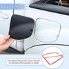 Aunginsy Car Fuel Tank Cap Trim Cover Compatible with Toyota Tacoma 2011-2015 Pickup Truck Oil Gas Cap Fuel Trim Cover Fuel Filler Cap Door Scratches