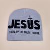 Y2K Letter Cross Street Wool Knitted Hats Autumn And Winter Hip Hop Warm Personal Comfortable Versatile Fashion Jacquard Weave
