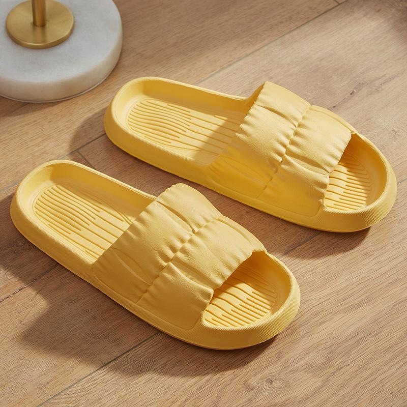 Slippers Women's Indoor Home Shoes Cool Slippers Men's Couple Non-slip Summer Home New Home Flat Bottom
