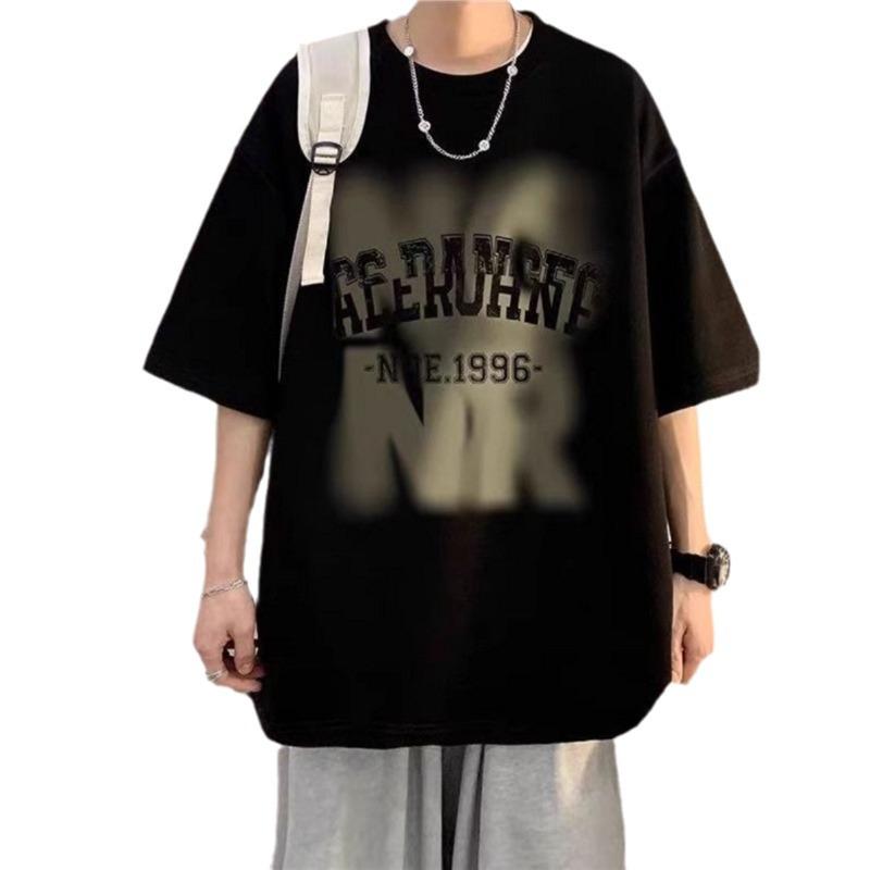 Men's Trendy Loose Casual Summer Cotton T-Shirt Set