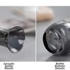 Slanted Mouth Transparent Glass Vase Water Droplet Shape Bud Vase Hydroponic Flower Vase  Wedding