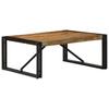 Multicolored Coffee Table 80 X 80 X 35 Cm Solid Reclaimed Wood