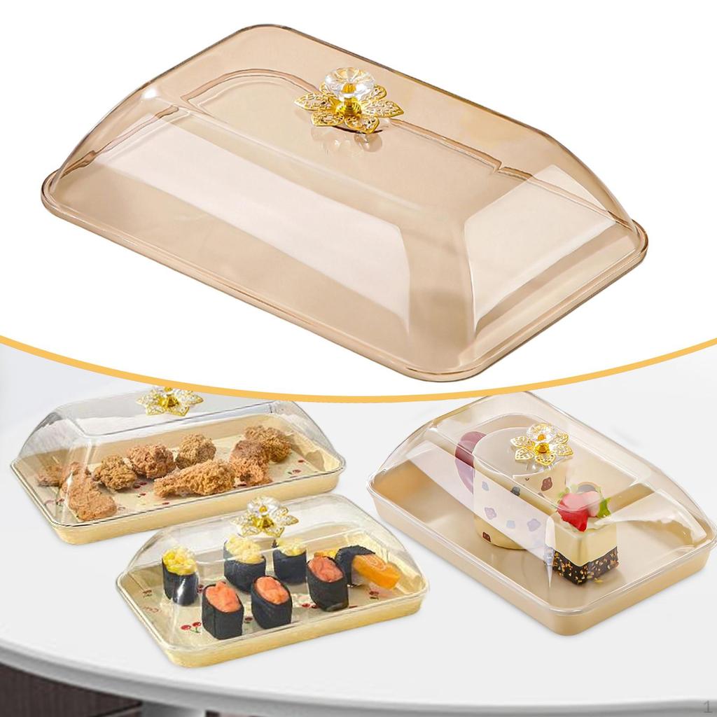 Cake Stand Cover Lightweight Protection Rectangular Food Net for Boards Cheese Donuts Outside