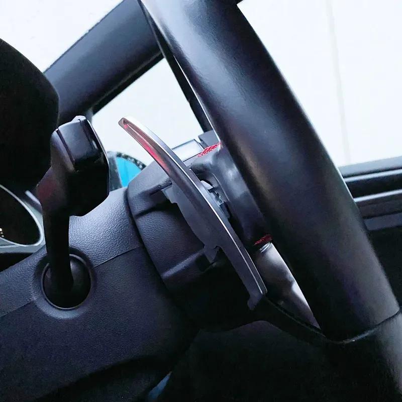 2Pcs Car Auto Steering Wheel Paddle Extend Shifter Metal Shift Gear Paddle Extension For VW GOLF 7 GTI R GTD GTE MK7 2014-